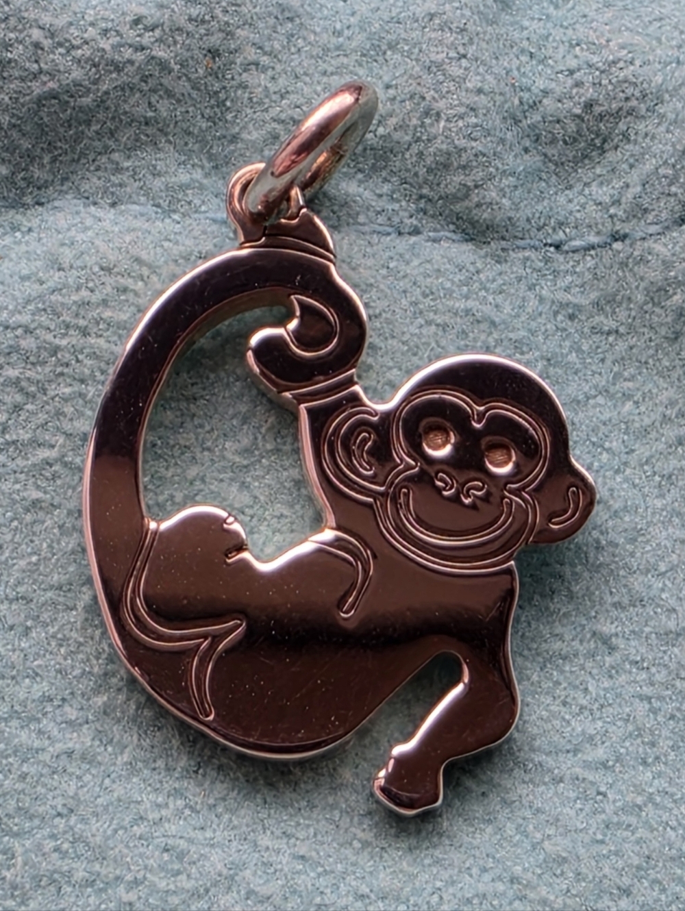 Tiffany & Co. Sterling Silver Monkey Charm